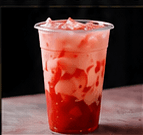 RAINBOW BOBA TEAS Strawberry Lava